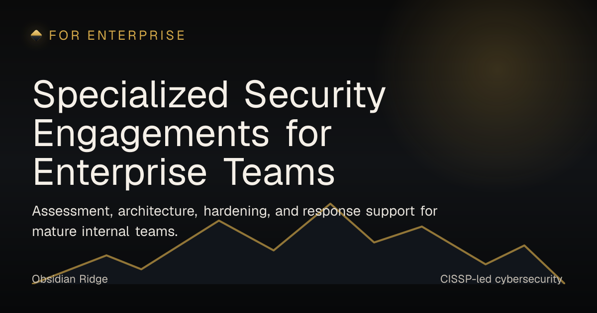 Enterprise Cybersecurity Consulting — CISSP-Led + Huntress Partner ...